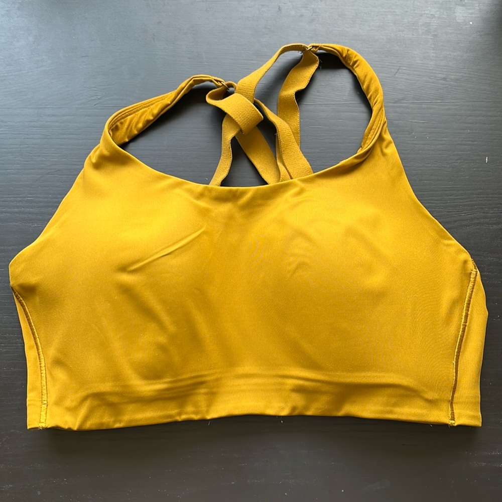 Lululemon Energy Bra High Support, Gold, 36D